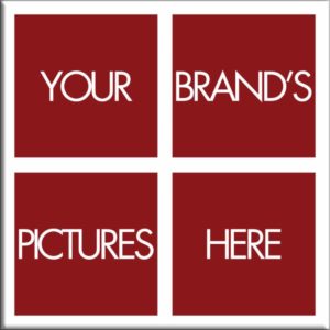 your brand's pictures here frame