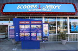 scoops ahoy ice cream parlor