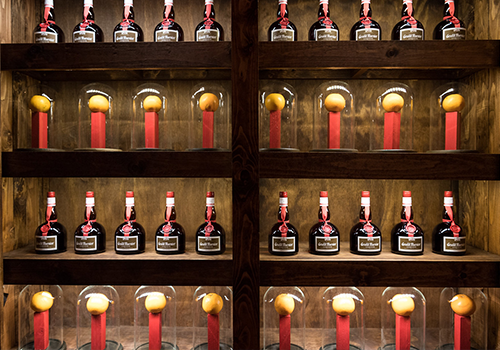 bottles of grand marnier