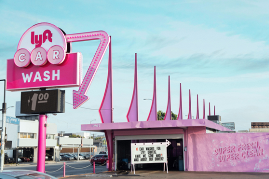 lyft car wash takeover